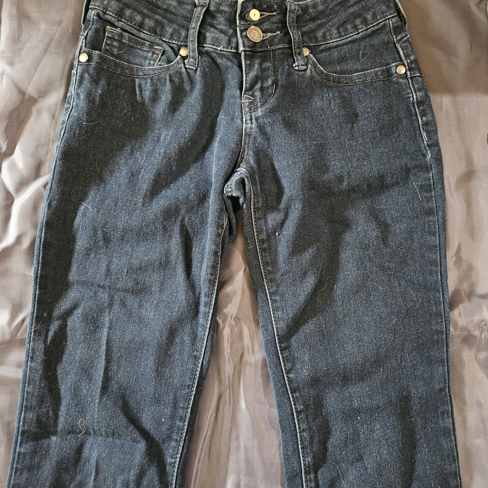 Rampage Dark Blue Ankle Jeans